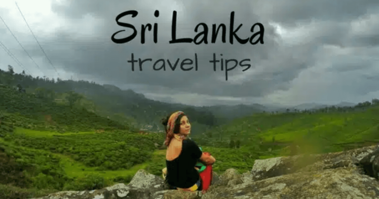 travel tips for tourists in sri lanka