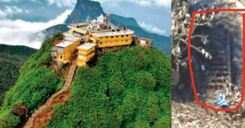 Impact on the climb adams peak after cylon Ditwah