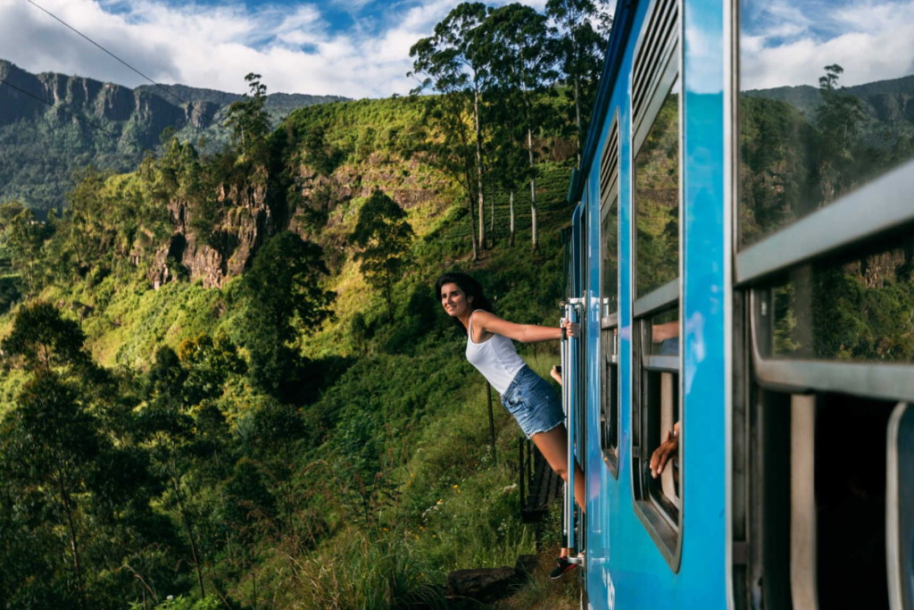 Scenic Train Journeys in Sri Lanka